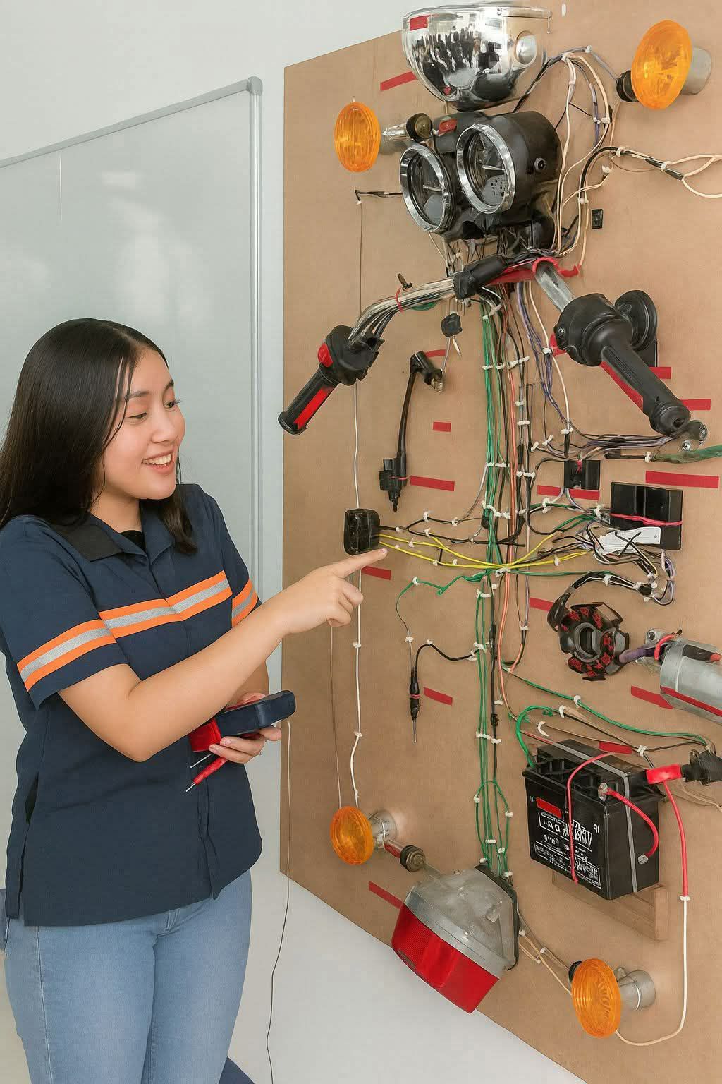 Układ nerwowy motocykla